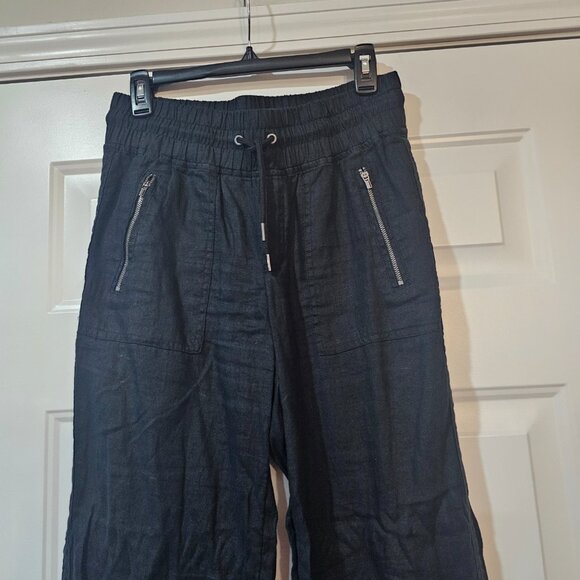 Athleta Linen wide  leg pants - Picture 5 of 14